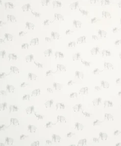 Cotbed Fitted Sheets (2 Pack) - Elephant