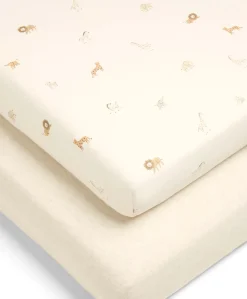 Cotbed Fitted Sheets (Pack of 2) - Born To Be Wild