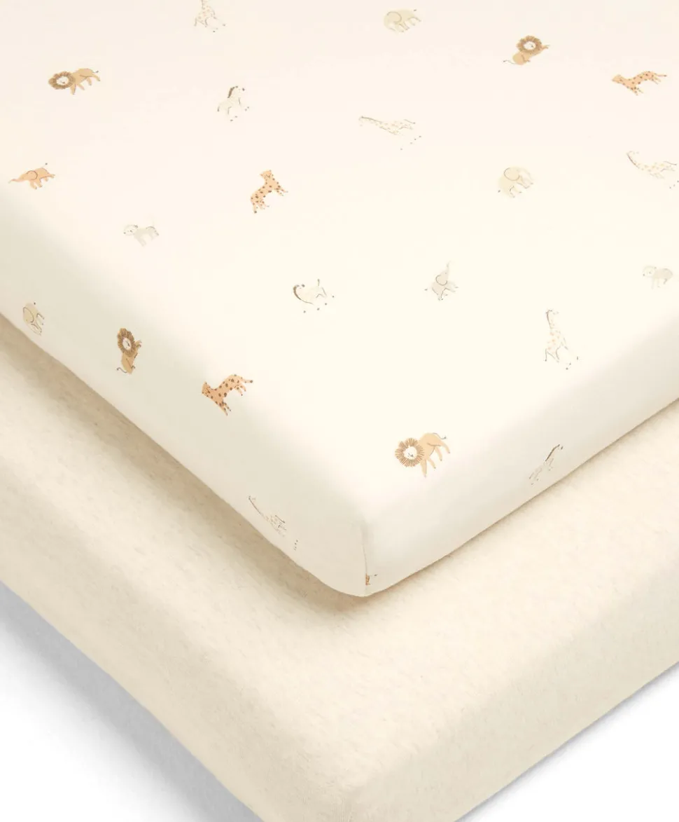 Cotbed Fitted Sheets (Pack of 2) - Born To Be Wild