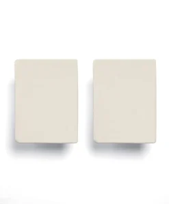 Cotton Essentials Cotbed Fitted Sheets (2 pack) - Cream
