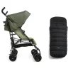 Cruise Buggy & Footmuff Bundle - Green/Black