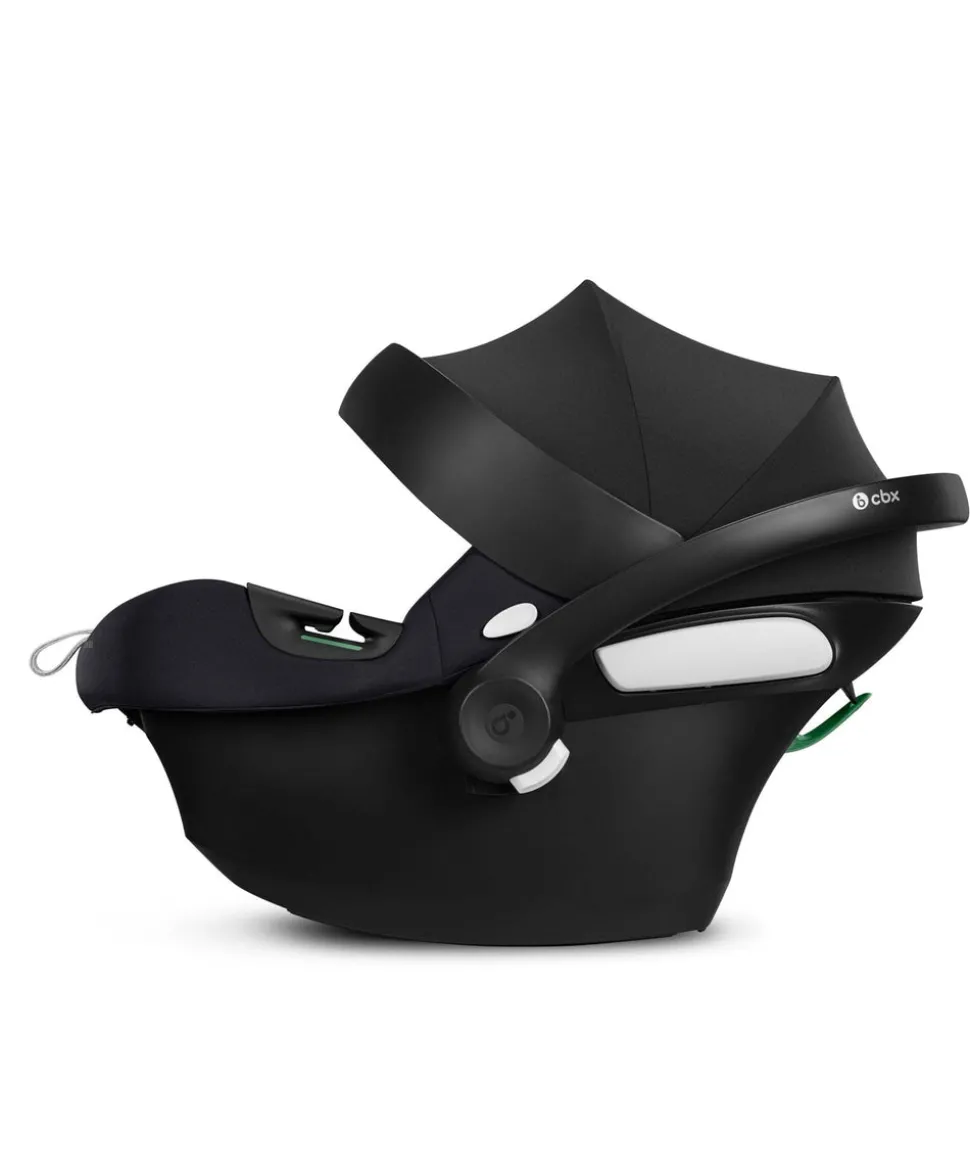 Cybex Balios Bundle with Cybex Aton B2 i-Size Car Seat & Base (6 Pieces) - Moon Black