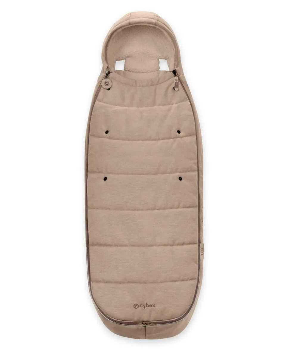 Cybex Balios Bundle with Cybex Cloud T i-Size Rotating Baby Car Seat (7 Pieces) - Almond Beige