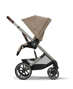 Cybex Balios Bundle with Cybex Cloud T i-Size Rotating Baby Car Seat (7 Pieces) - Almond Beige