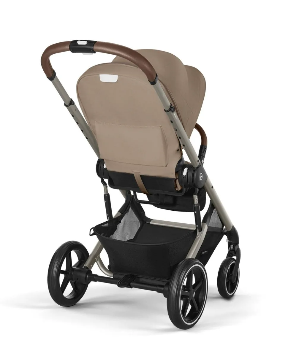 Cybex Balios Bundle with Cybex Cloud T i-Size Rotating Baby Car Seat (7 Pieces) - Almond Beige