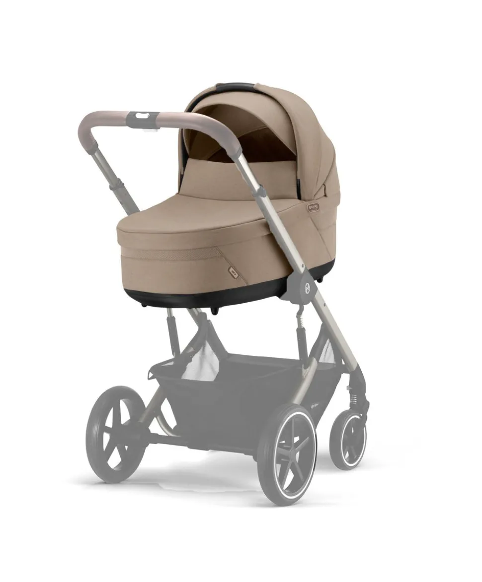 Cybex Balios S Lux Carrycot - Almond Beige
