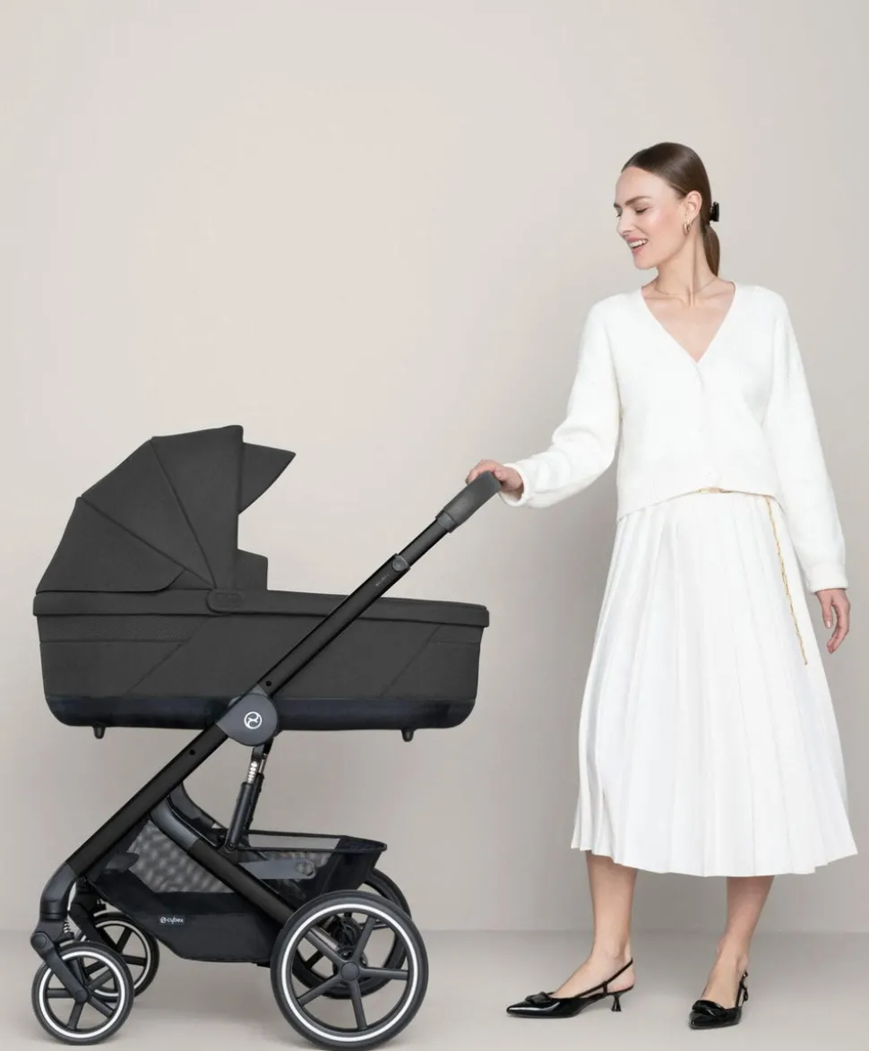 Cybex Balios S Lux Carrycot - Almond Beige