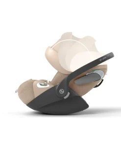 Cybex Cloud T i-Size Plus Rotating Baby Car Seat - Cozy Beige