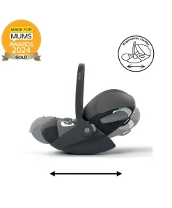 CYBEX Cloud T i-Size Rotating Baby Car Seat - Mirage Grey