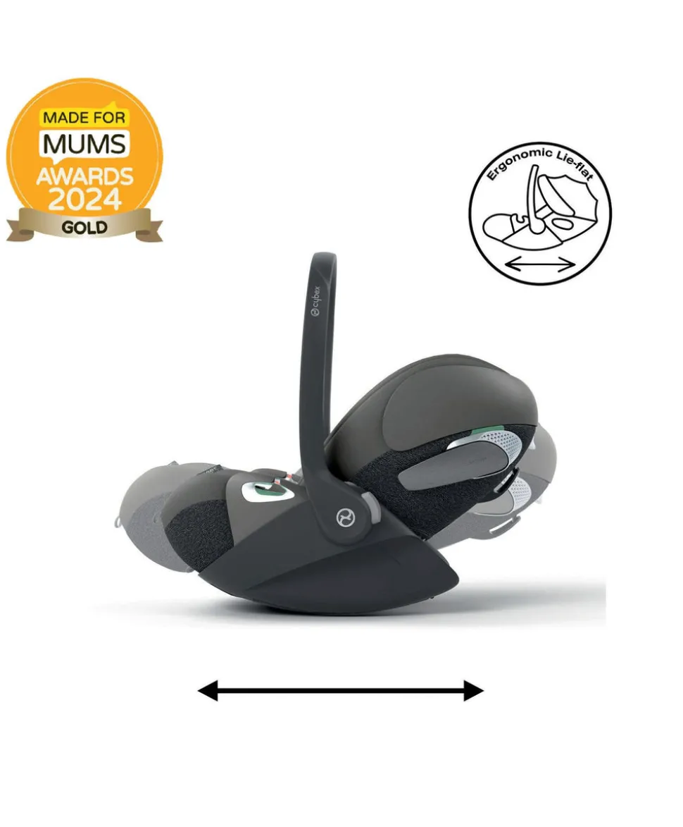 CYBEX Cloud T i-Size Rotating Baby Car Seat - Mirage Grey