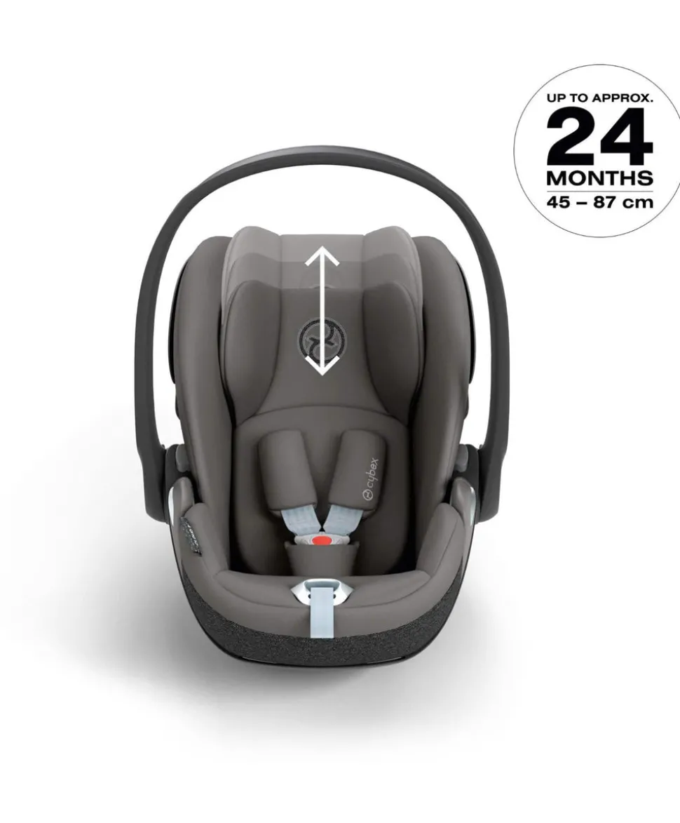 CYBEX Cloud T i-Size Rotating Baby Car Seat - Mirage Grey