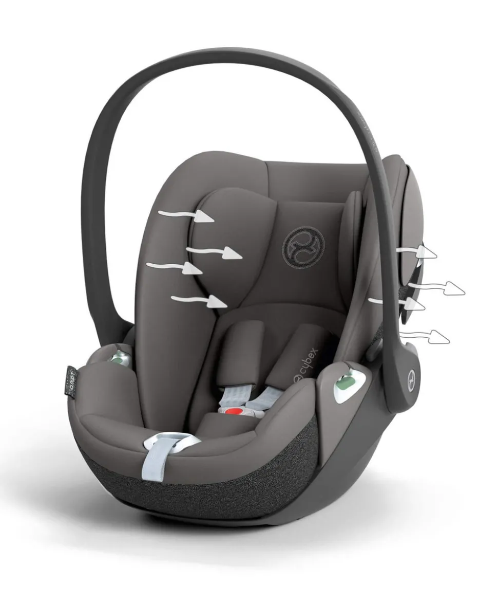 CYBEX Cloud T i-Size Rotating Baby Car Seat - Mirage Grey