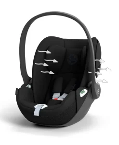 Cybex Cloud T i-Size Rotating Baby Car Seat - Sepia Black