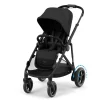 Cybex e-Gazelle S Electric Single to Double Pushchair - Black