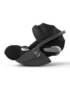 Cybex e-Gazelle S Electric Single to Double Pushchair Bundle with Cybex Cloud T i-Size Rotating Car Seat (7 Pieces) - Black