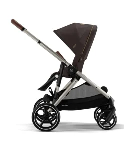 Cybex Gazelle S Pushchair Bundle With Cloud G i-Size Car Seat & Base (7 Pieces) - Chocolate Brown