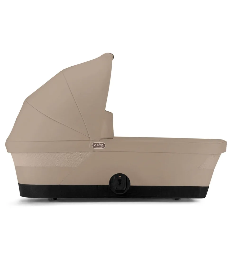 Cybex Gazelle S Pushchair Bundle with Cloud G i-Size Car Seat & Base (7 Pieces) - Almond Beige