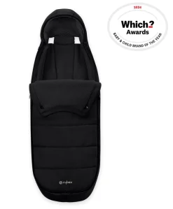 Cybex Gold Pushchair Footmuff – Black