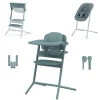 Cybex Lemo 5 in 1 Highchair Bundle - Stone Blue