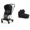 Cybex Mios 3 Piece Complete Pushchair Bundle - Rose Gold / Sepia Black