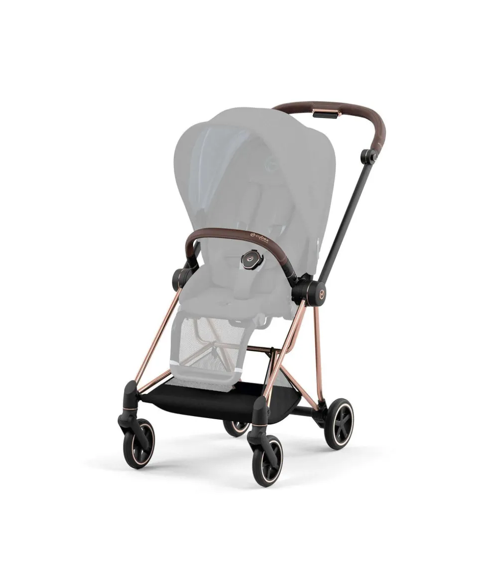 Cybex Mios 3 Piece Complete Pushchair Bundle - Rose Gold / Sepia Black