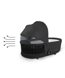 Cybex Mios Lux Carrycot - Sepia Black