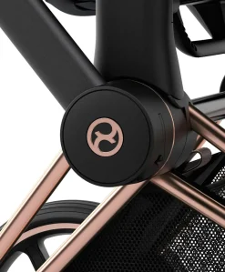 Cybex Priam Pushchair (2 Pieces) - Rose Gold/Sepia Black
