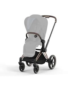 Cybex Priam Pushchair Bundle (3 Pieces) - Rose Gold/Sepia Black