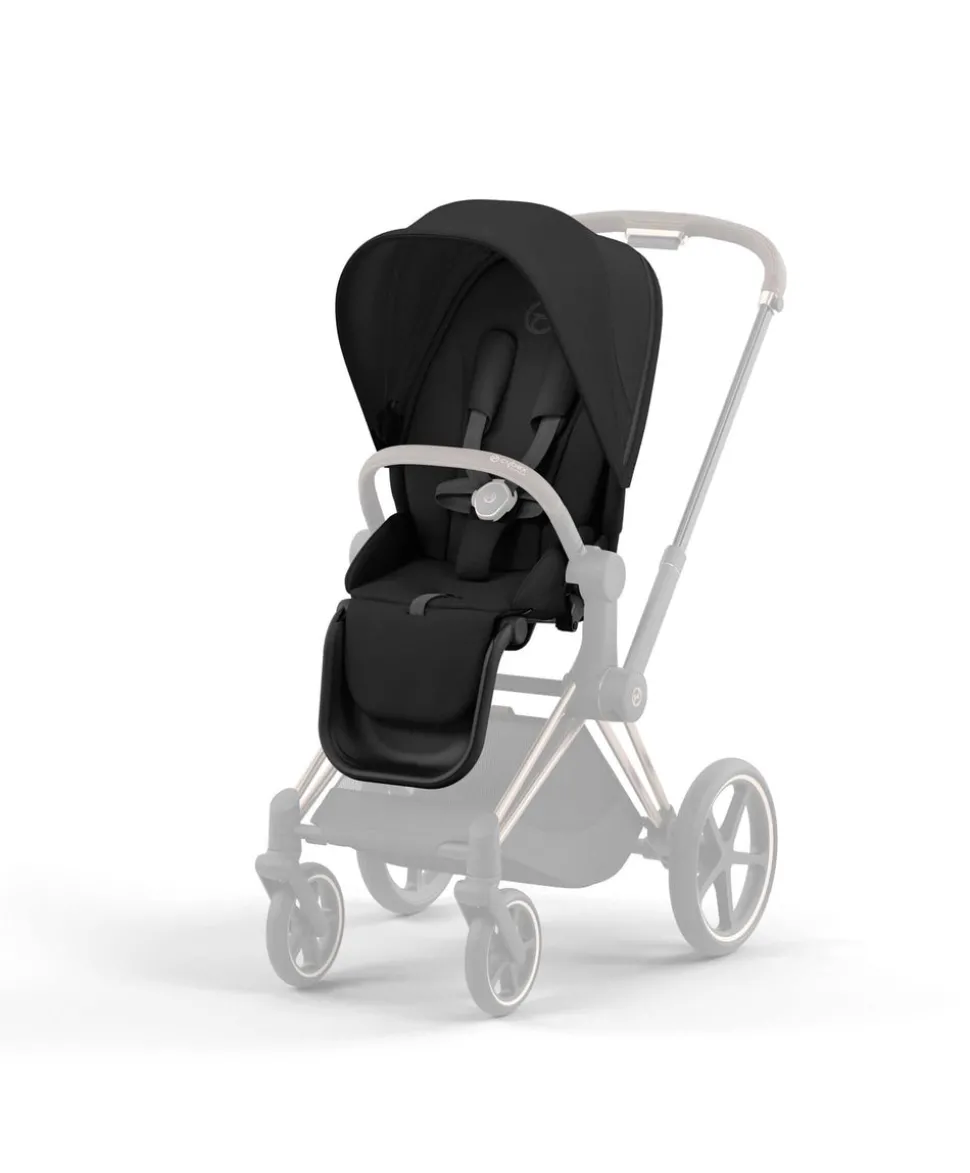 Cybex Priam Pushchair Bundle (3 Pieces) - Rose Gold/Sepia Black