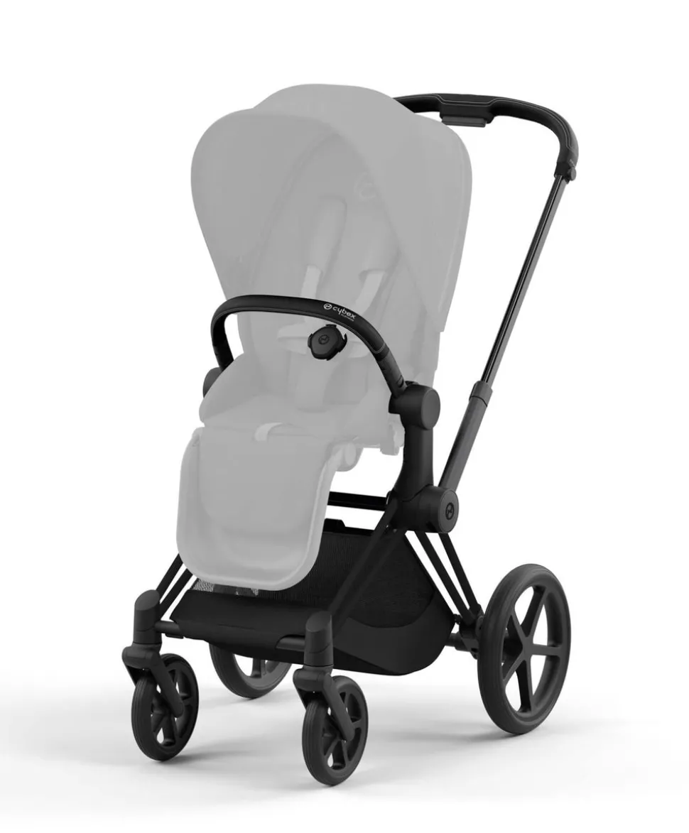Cybex Priam Pushchair with Cybex Cloud T Car Seat (5 Pieces) - Black