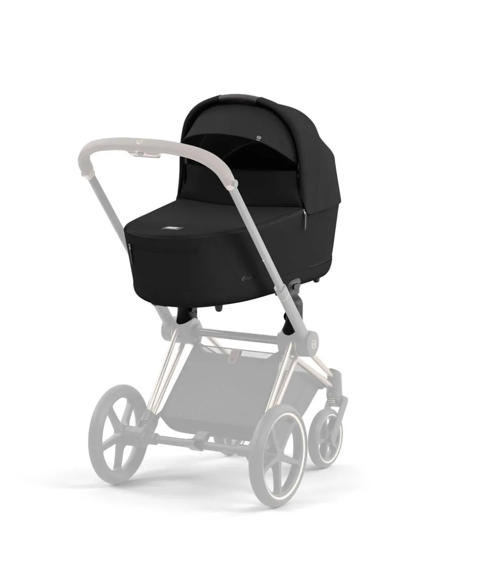 Cybex Priam Pushchair with Cybex Cloud T Car Seat (5 Pieces) - Black