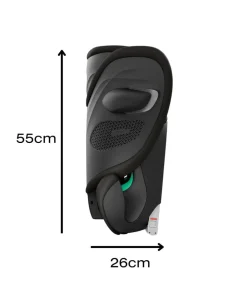 Cybex Solution G2 i-Size High-back Booster Car Seat - Magic Black