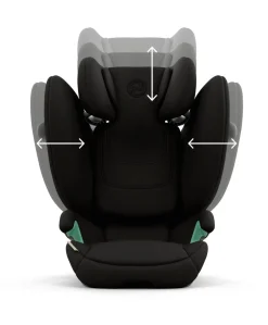 Cybex Solution G2 i-Size High-back Booster Car Seat - Magic Black