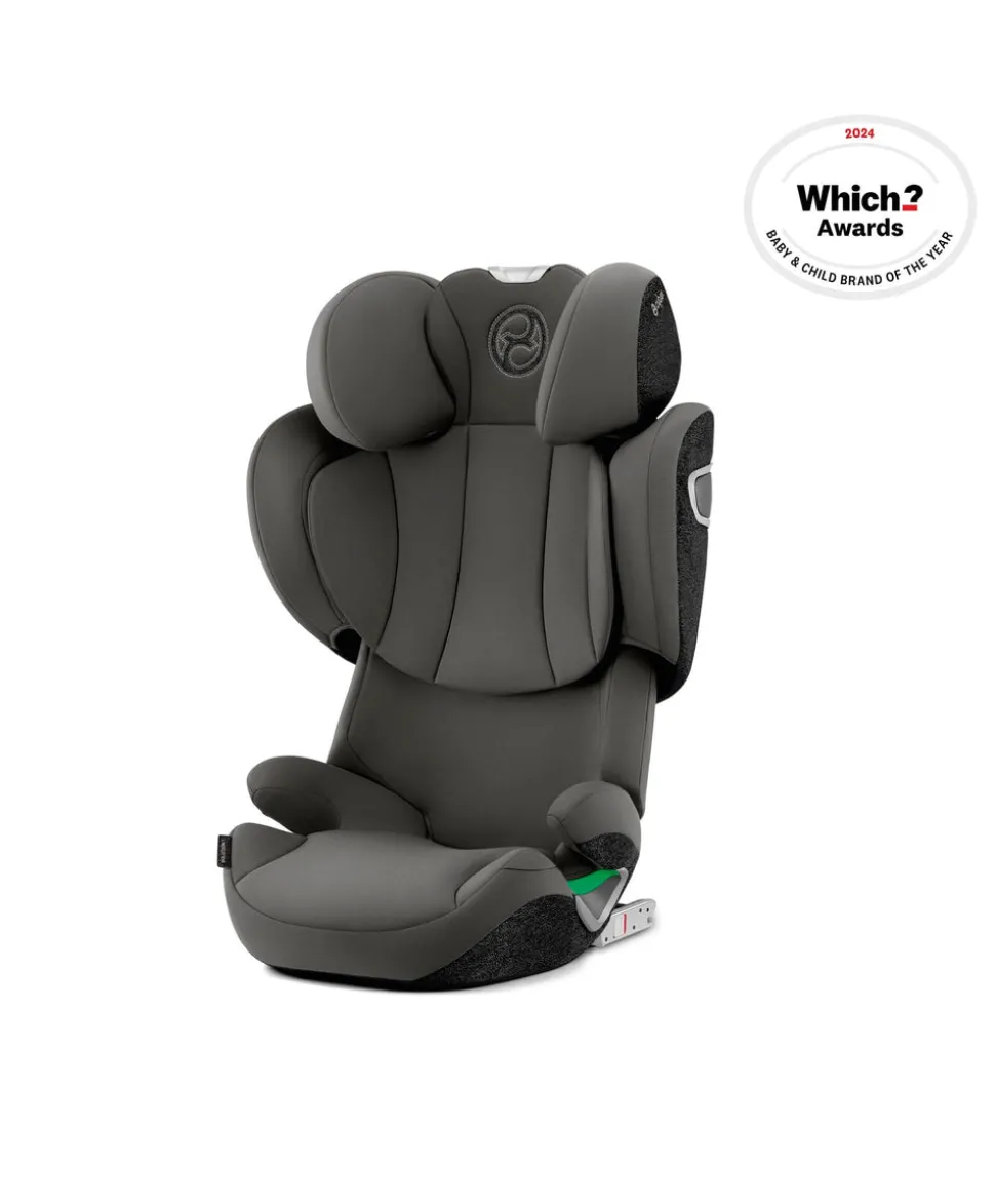 Cybex Solution T i-Fix High-back Booster Car Seat in Grey