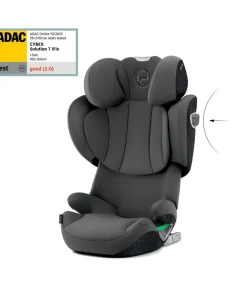 Cybex Solution T i-Fix High-back Booster Car Seat in Grey
