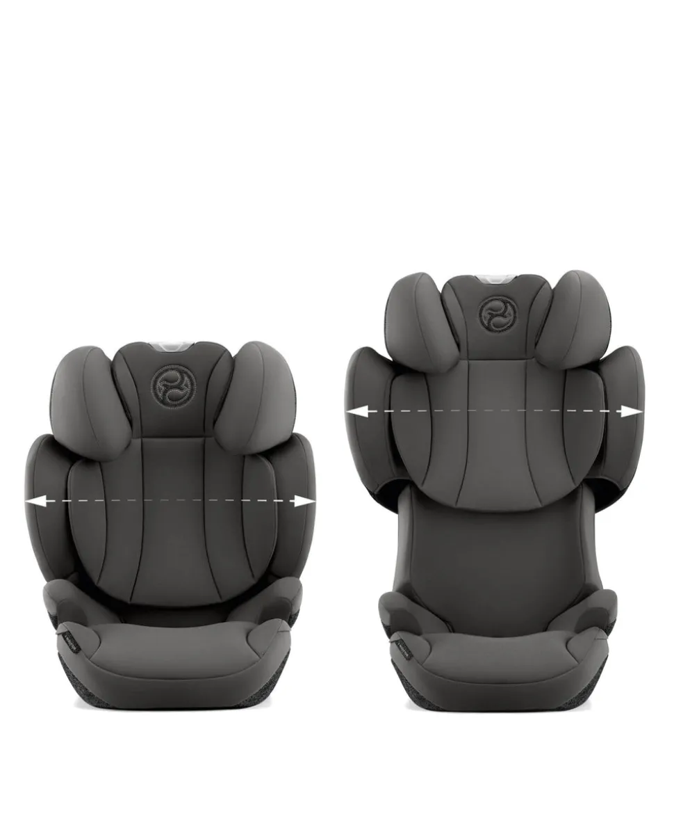 Cybex Solution T i-Fix High-back Booster Car Seat in Grey