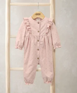 Dainty Floral Romper - Pink