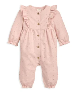 Dainty Floral Romper - Pink