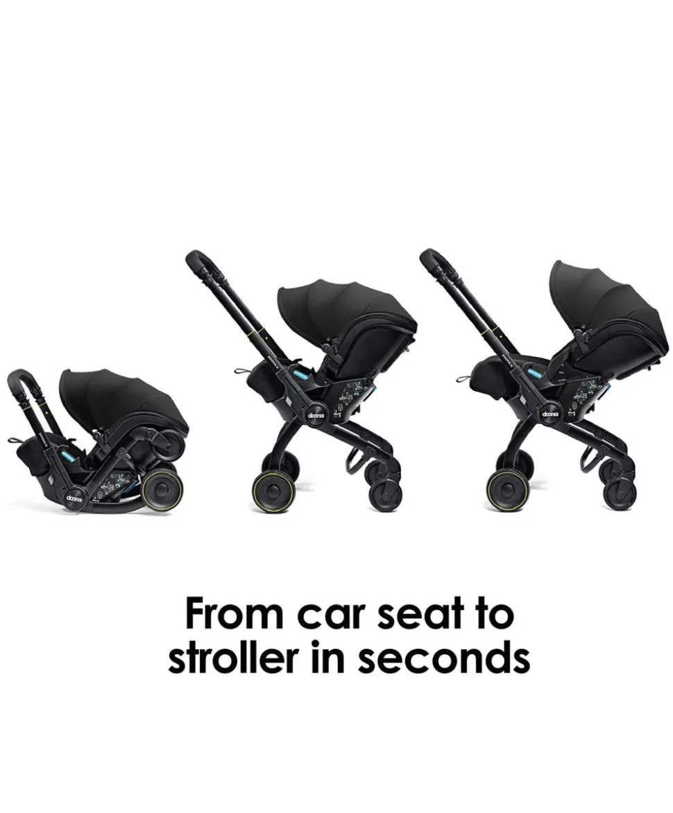 Doona X Car Seat & Stroller - Nitro Black