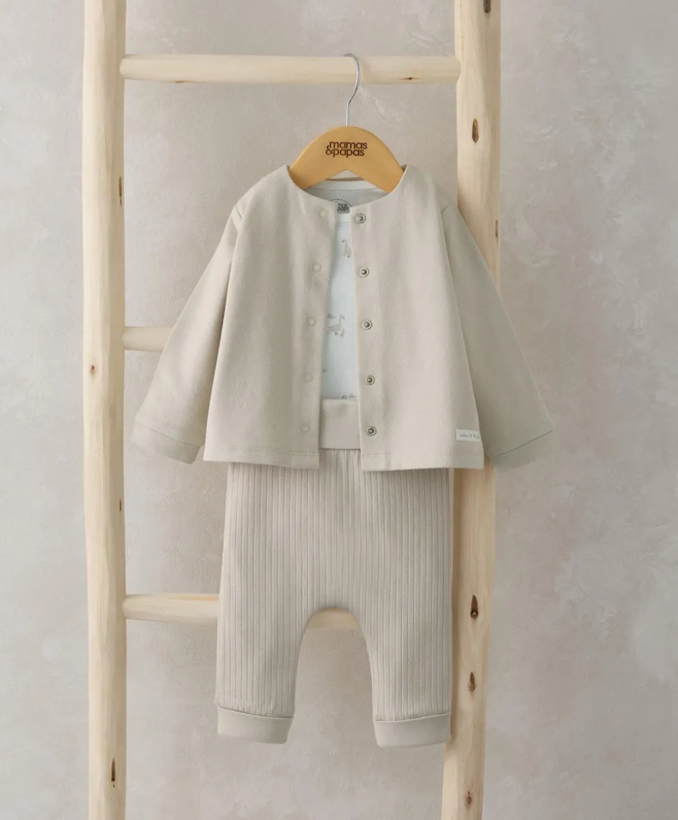 Duckling Jersey Jacket, Bodysuit & Leggings (Set of 3)