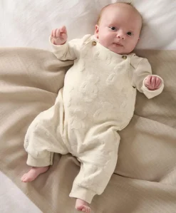 Dungarees & Bodysuit Outfit Set - Teddy Bear
