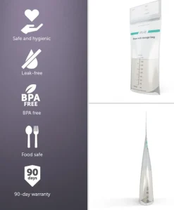 Elvie Breast Milk Storage Bags - Pack of 100