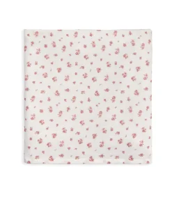 Embroidered Romper Hat & Blanket Set (3 Pieces) - Pink