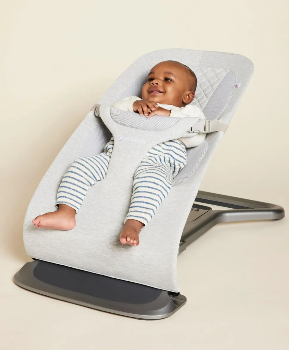 Ergobaby 3-in-1 Evolve Bouncer – Light Grey