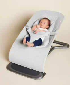 Ergobaby 3-in-1 Evolve Bouncer with Toy Bar - Light Grey