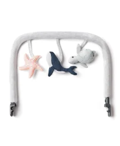 Ergobaby 3-in-1 Evolve Bouncer with Toy Bar - Light Grey