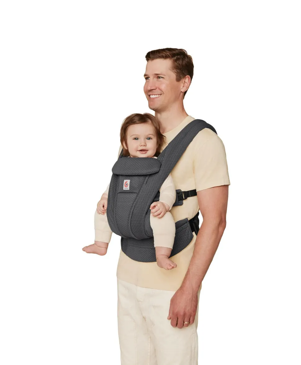 Ergobaby Omni Deluxe Mesh Baby Carrier- Graphite Grey