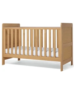 Esna 3 Piece Cotbed Set with Dresser Changer & Wardrobe - Rattan