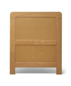Esna 2 Piece Cotbed Set with Dresser Changer - Rattan