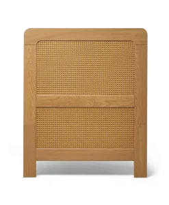 Esna Cotbed & Essential Airflow Pocket Spring Cotbed Mattress Bundle - Rattan